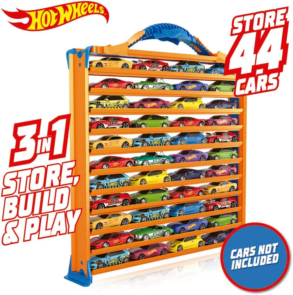 Hot Wheels Rack &amp; Track 3in1 Autokoffer