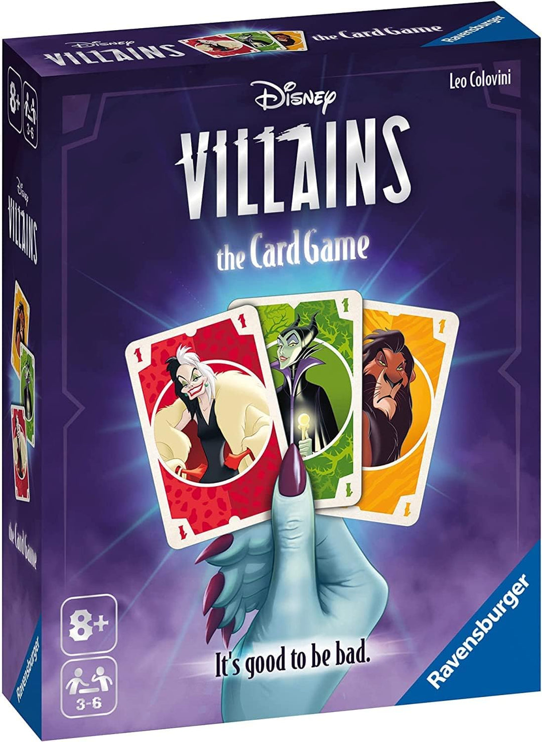 Ravensburger Disney Villains Card Games for Kids Age 3 Years Up