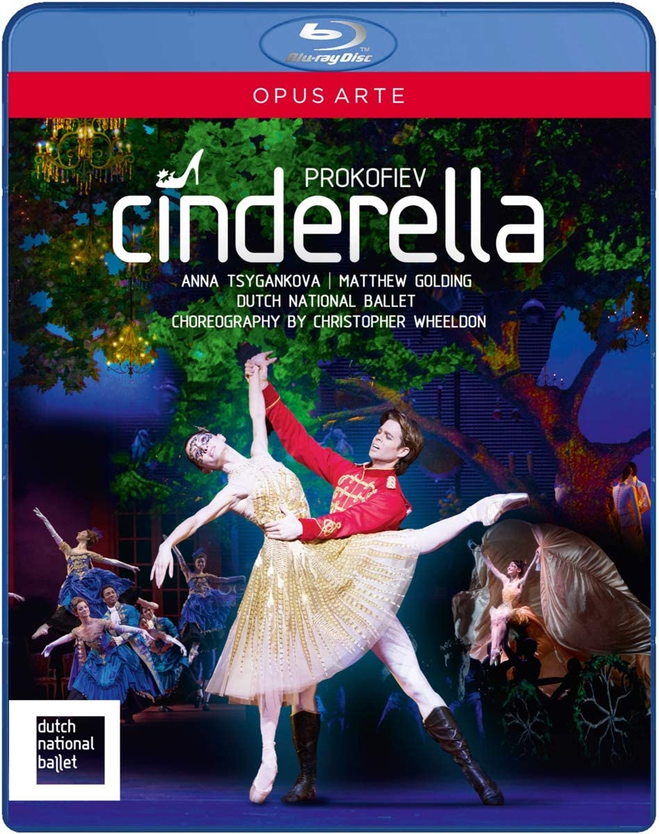 Prokofjew: Cinderella [Anna Tsygankova, Matthew Golding, Larissa Lezhnina] [Opus Arte: OABD7126D] [2013] [2017] [Blu-ray]