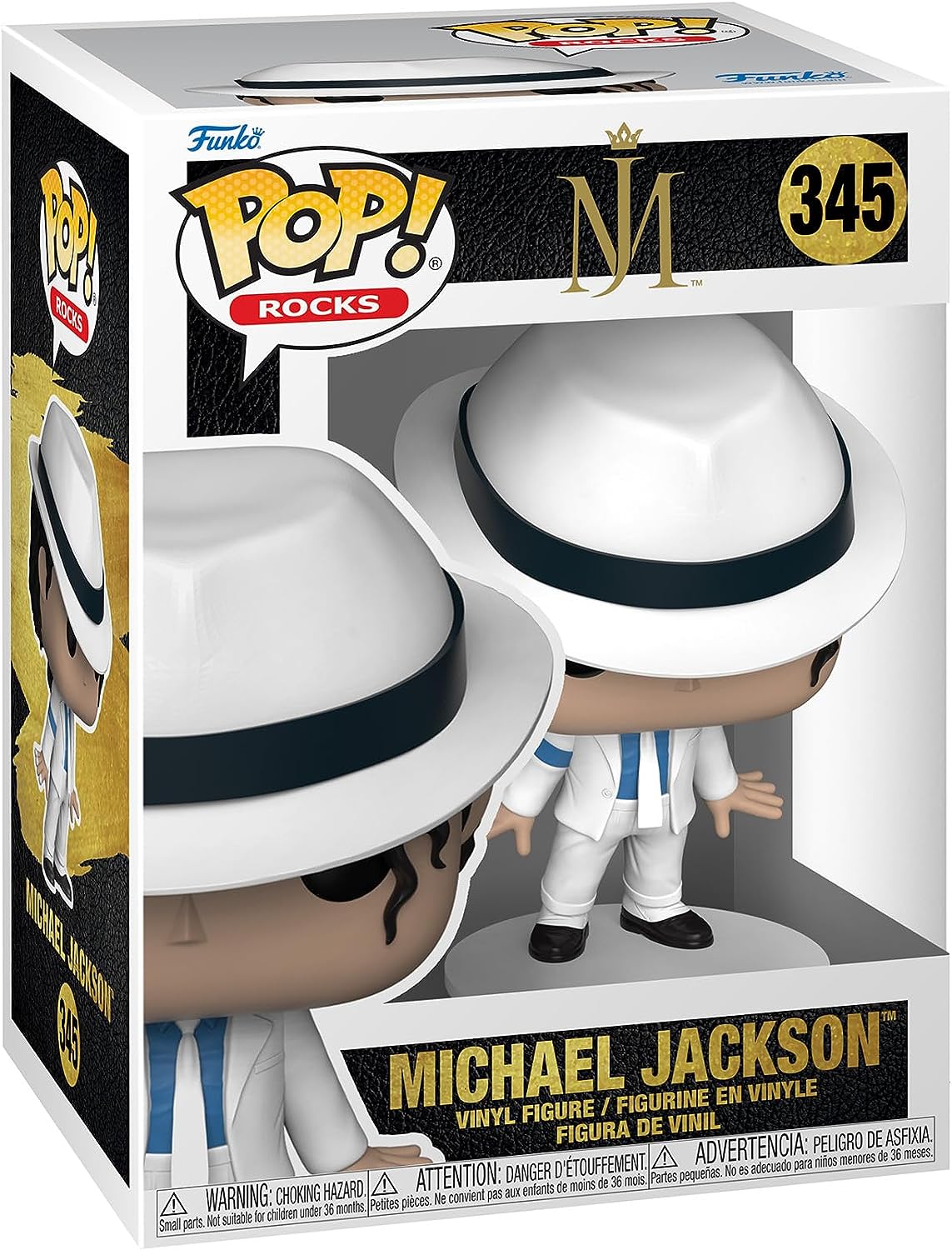 Funko Pop! Rocks - Michael Jackson (Lean) Vinyl Figure #345 (70600)
