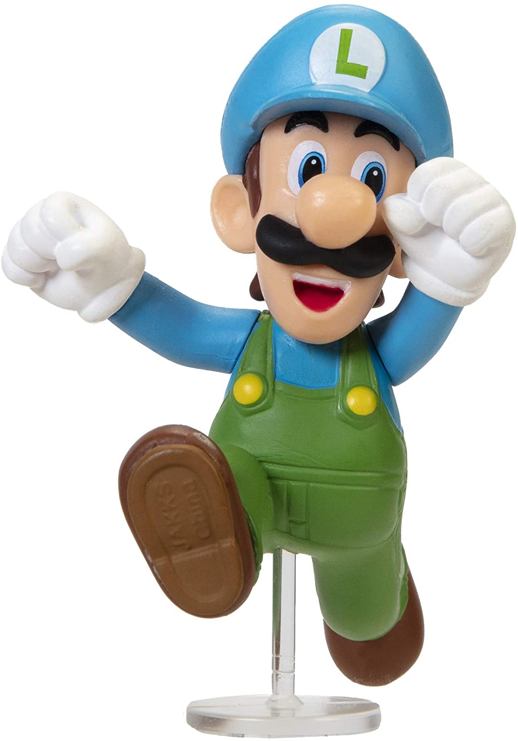 SUPER MARIO Actionfigur 2,5 Zoll Ice Running Luigi Sammelspielzeug