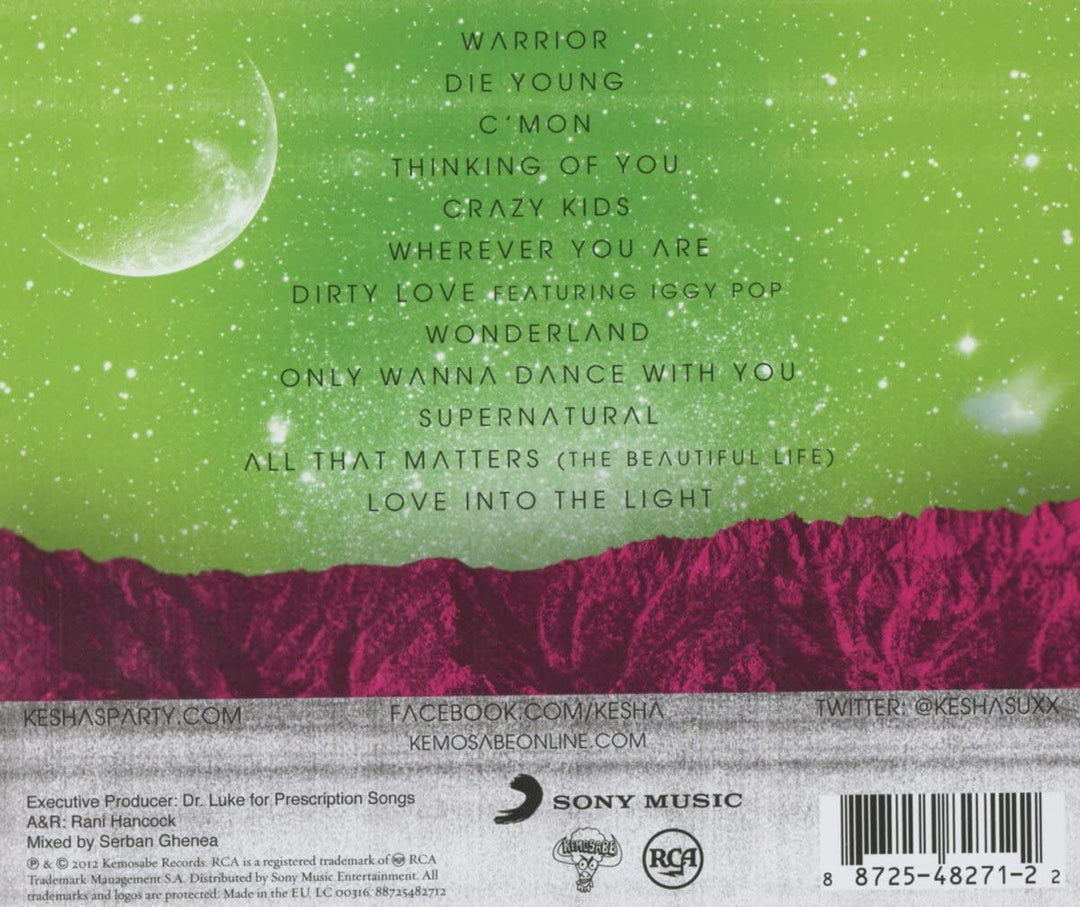 Warrior - Kesha [Audio-CD]
