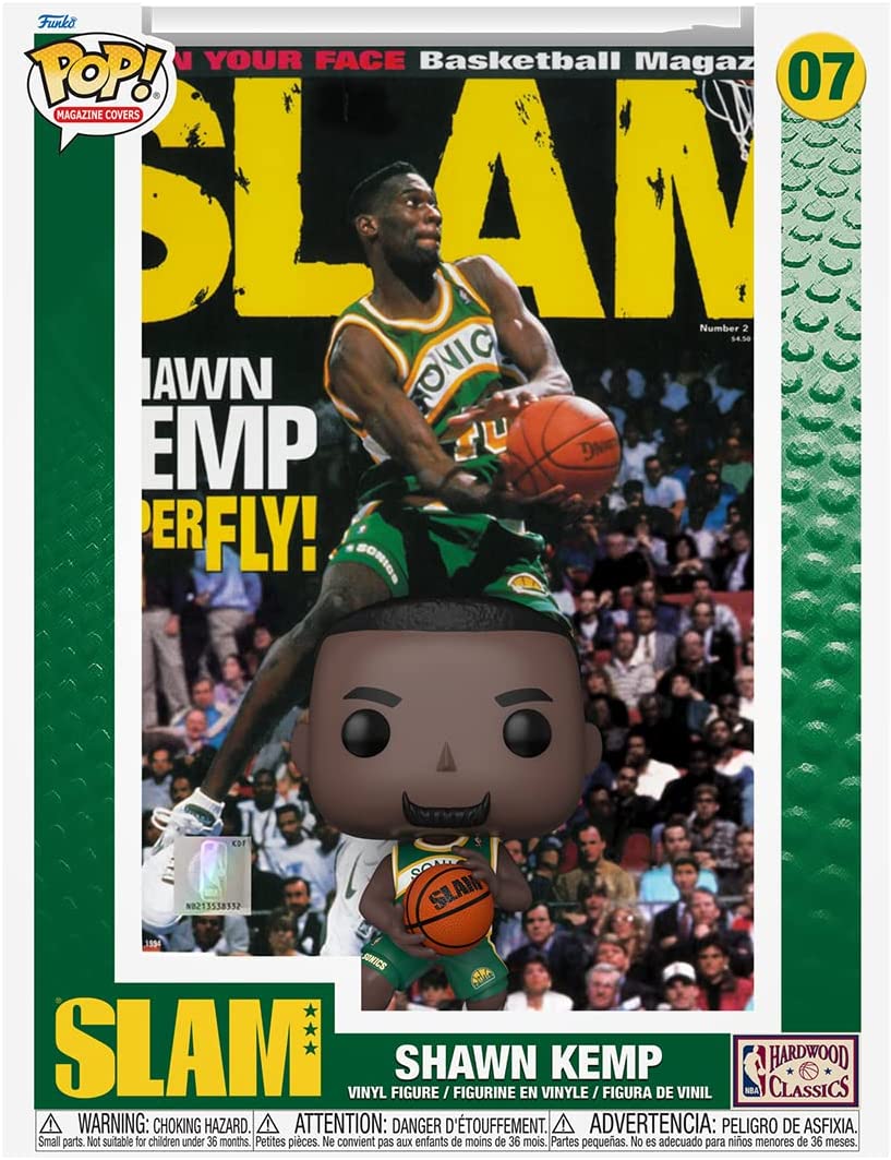 NBA-Cover: SLAM – Shawn Kemp Funko 64003 Pop! Vinyl Nr. 07