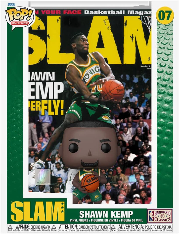 NBA-Cover: SLAM – Shawn Kemp Funko 64003 Pop! Vinyl Nr. 07