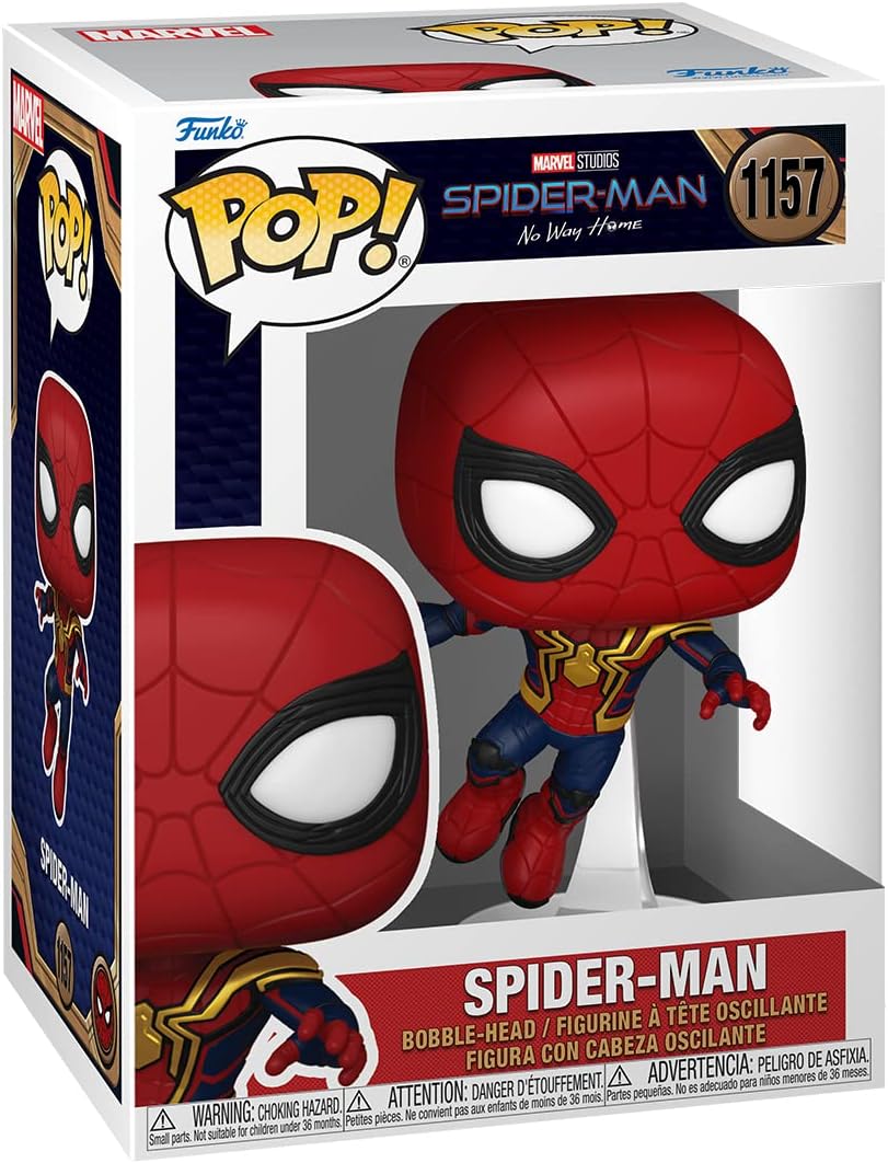 Funko POP Marvel: Spider Man: No Way Home S3 – Leaping SM1