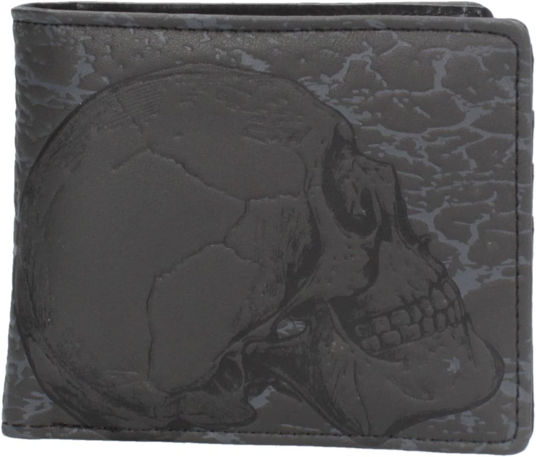 Nemesis Now C4265M8 Memento Mori Geldbörse 10 cm Schwarz, PU