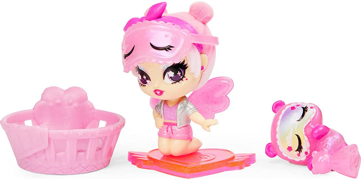 Hatchimals Pixies, Shimmer Babies Babysitter mit Baby-Hatchimal und Spielzubehör (Stile können variieren)