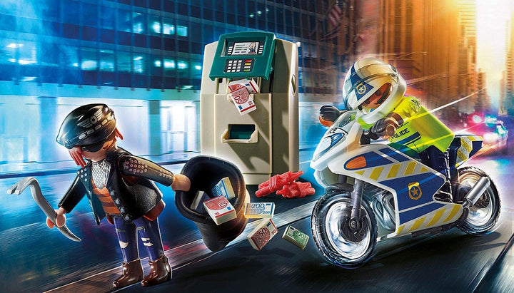 Playmobil 70572 City Action Polizei Bankräuberjagd