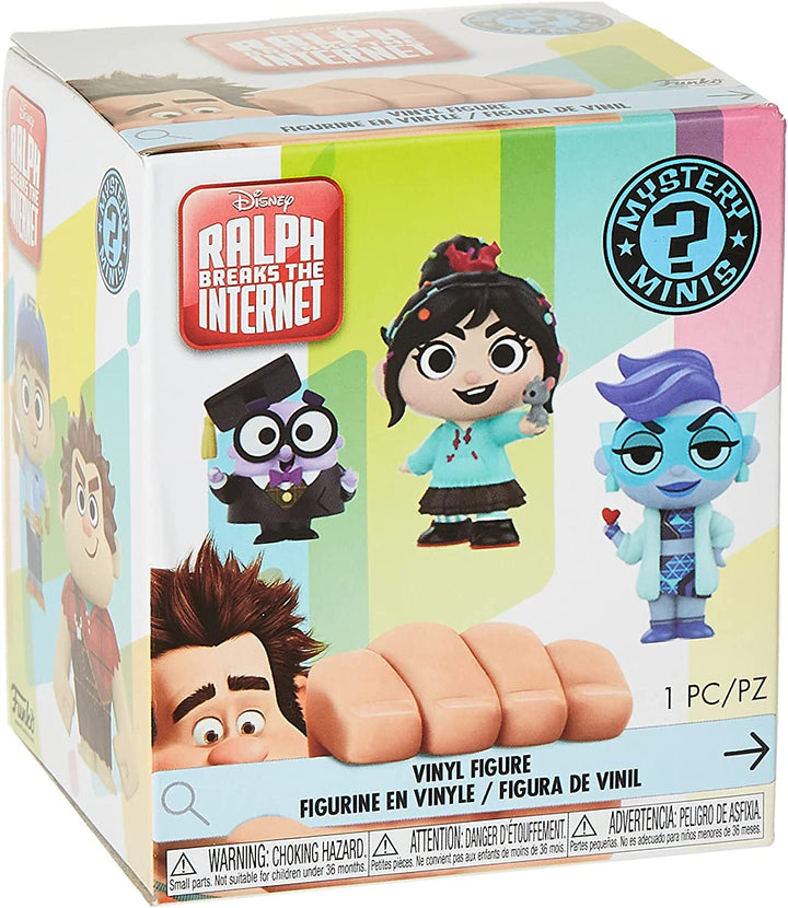 Funko 33427 Mystery Mini Wreck it Ralph 2: Ralph Breaks the Internet (1 zufällige Figur)