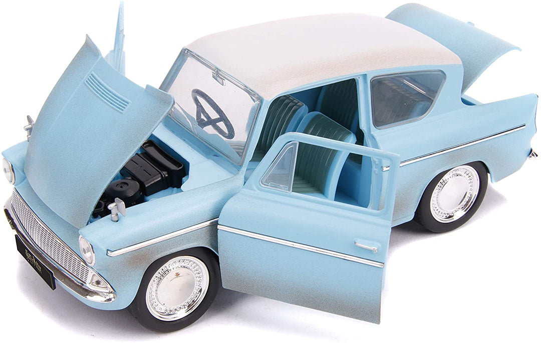 HARRY POTTER 1959 FORD ANGLIA DRUCKGUSS-REPLIKAUTO IM MAßSTAB 1:24