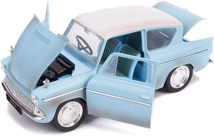 HARRY POTTER 1959 FORD ANGLIA DRUCKGUSS-REPLIKAUTO IM MAßSTAB 1:24