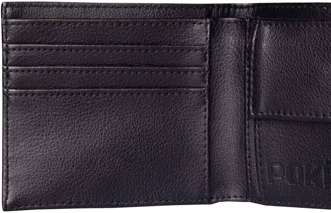 Bifold-Geldbörse mit Pokemon-Pixel-Evolution-Logo, Schwarz