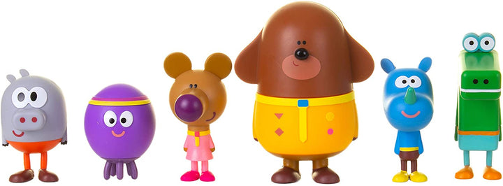 Hey Duggee 1870R Eichhörnchen-Figurenset mit Duggee, Mehrfarbig