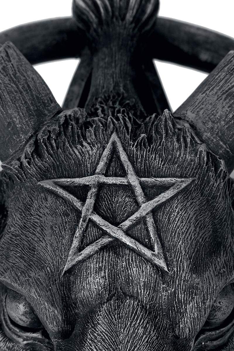 Nemesis Now Baphomet Wandschild, 49 cm, Schwarz