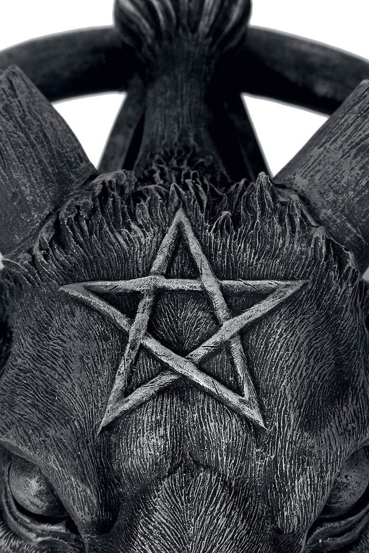 Nemesis Now Baphomet Wandschild, 49 cm, Schwarz
