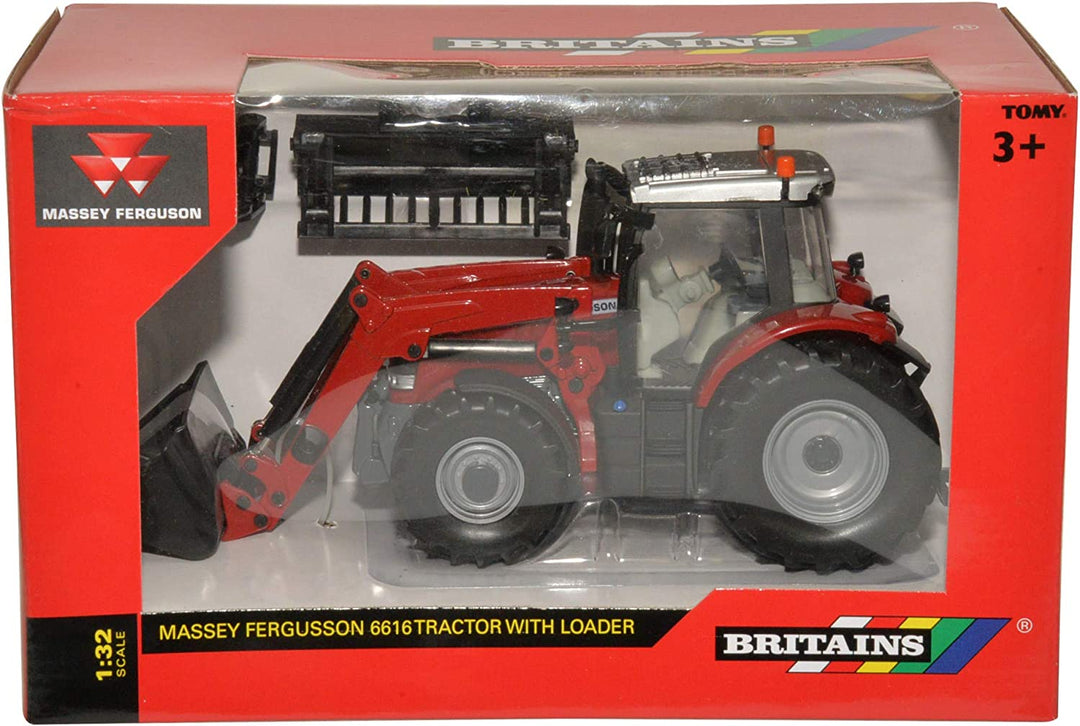 1/32 Massey Ferguson 6616 Traktor mit Frontlader