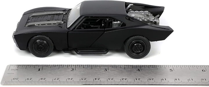 Jada 253213008 DAS Batman Batmobil mit Figur 1:32 in CDU, Schwarz/Weiß