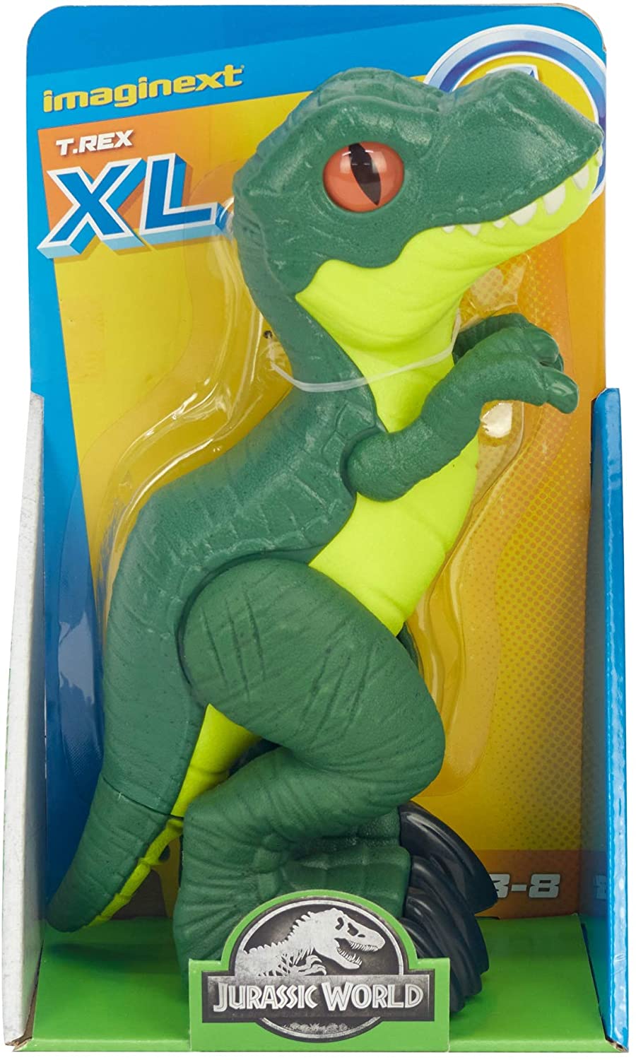 Fisher-Price Imaginext Jurassic World T. Rex XL 9,5-Zoll-Dinosaurierfigur