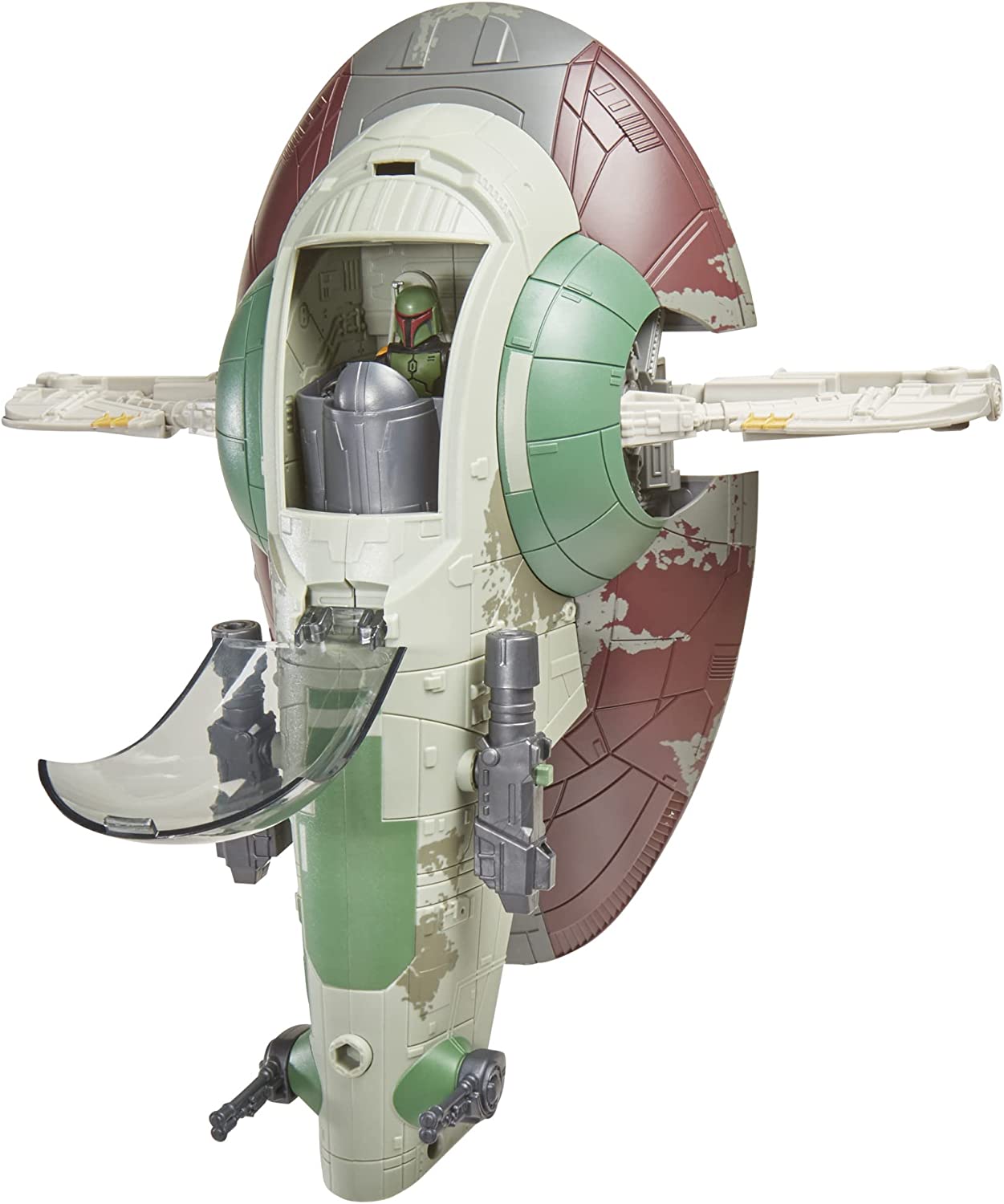 Star Wars Mission Fleet Starship Skirmish - Boba Fett 2.5-Inch Figure & Vehicle Playset for Kids 4
