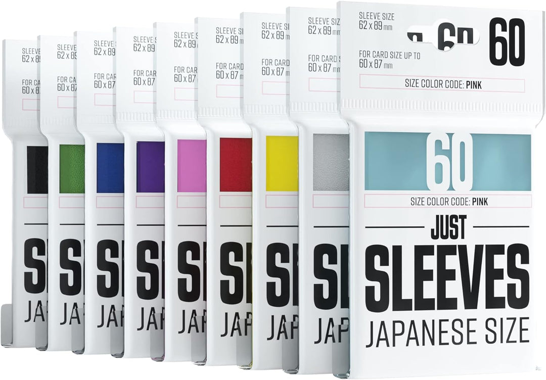 GGX10018 – Just Sleeves – Japanische Größe, Lila (60 Ärmel)