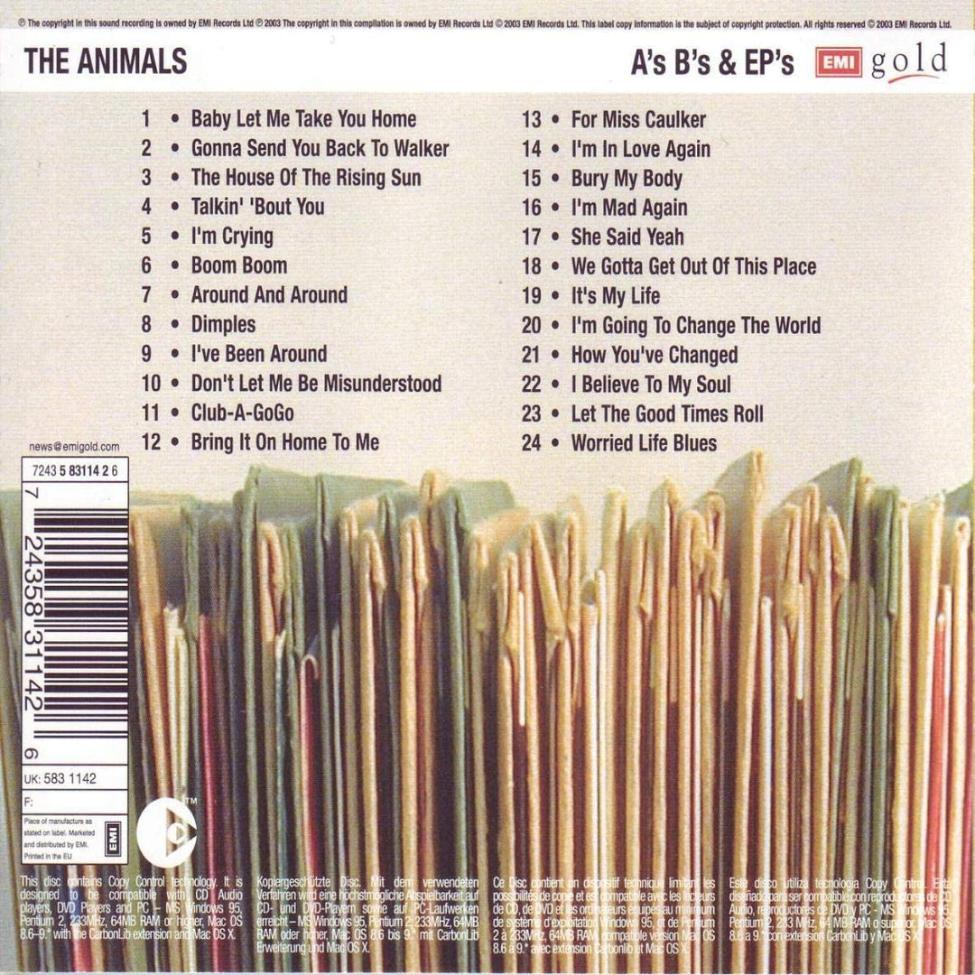 A's B's & EP's [Audio CD]