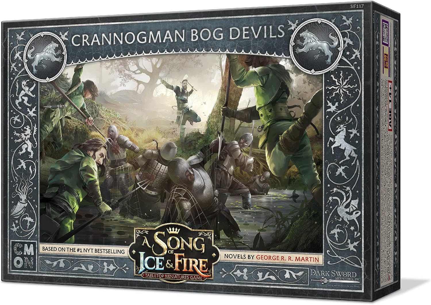CMON A Song of Ice and Fire Crannogman Bog Devils Miniatures 4