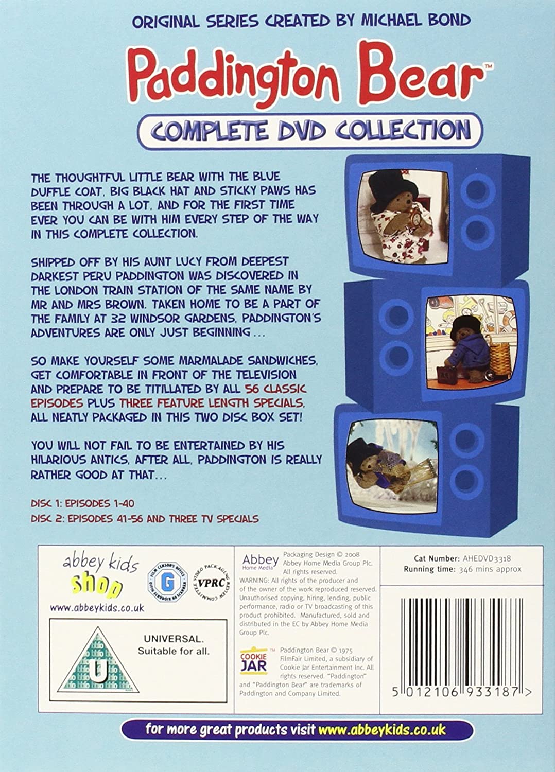 Der komplette Paddington-Bär