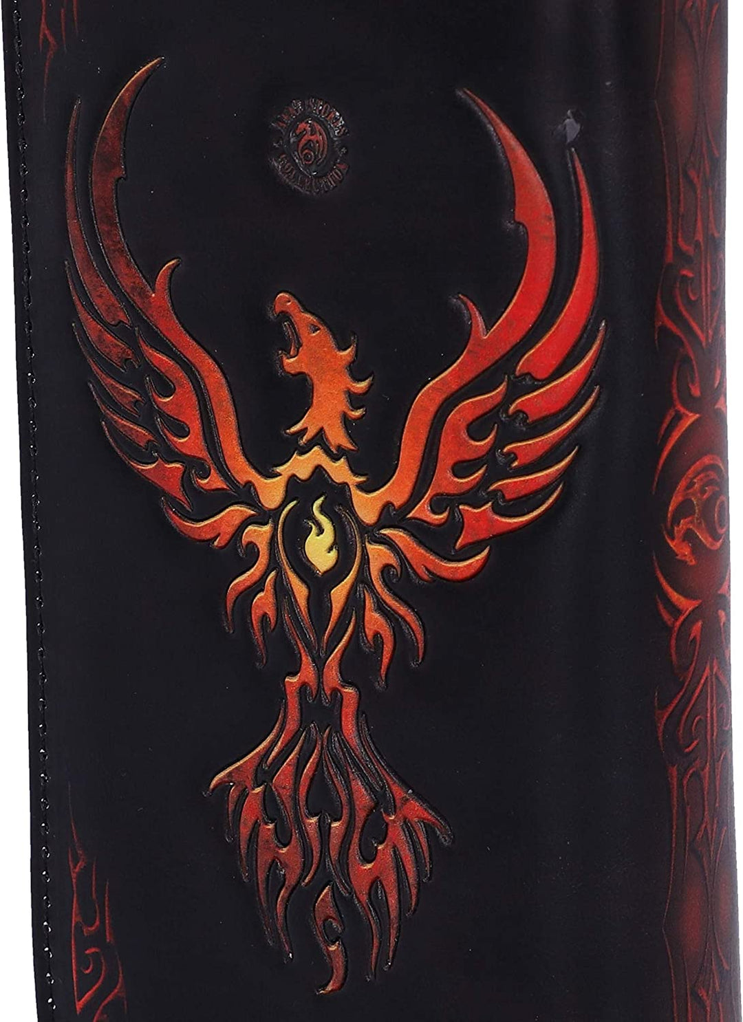 Nemesis Now Anne Stokes Phoenix Rising Mythical Bird Geprägte Geldbörse, Schwarz, 18,5