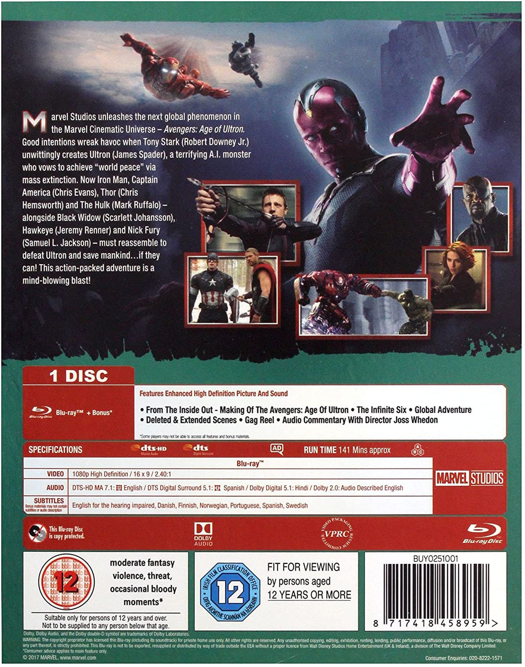 Avangers: Zeitalter des Ultron