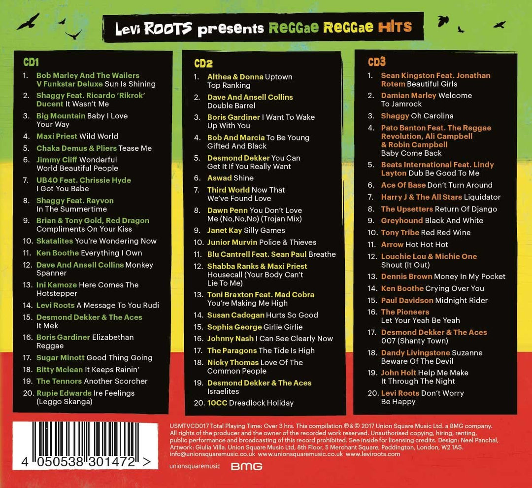 Levi Roots präsentiert: Reggae-Reggae-Hits – [Audio-CD]