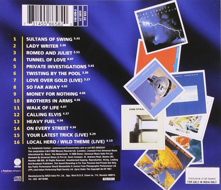 Sultans of Swing: Das Allerbeste aus Dire Straits [Audio-CD]