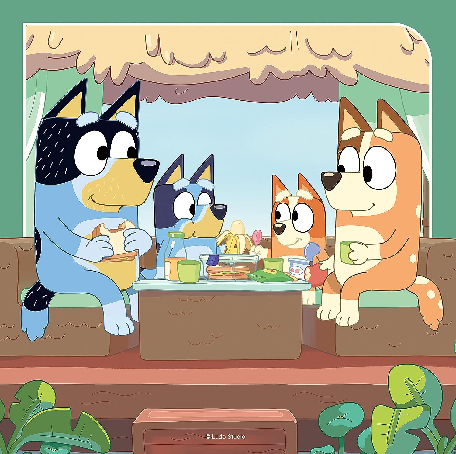 Ravensburger Bluey 3x 49-Piece Jigsaw Puzzles - Educational Kids Puzzles for Ages 5+ 3