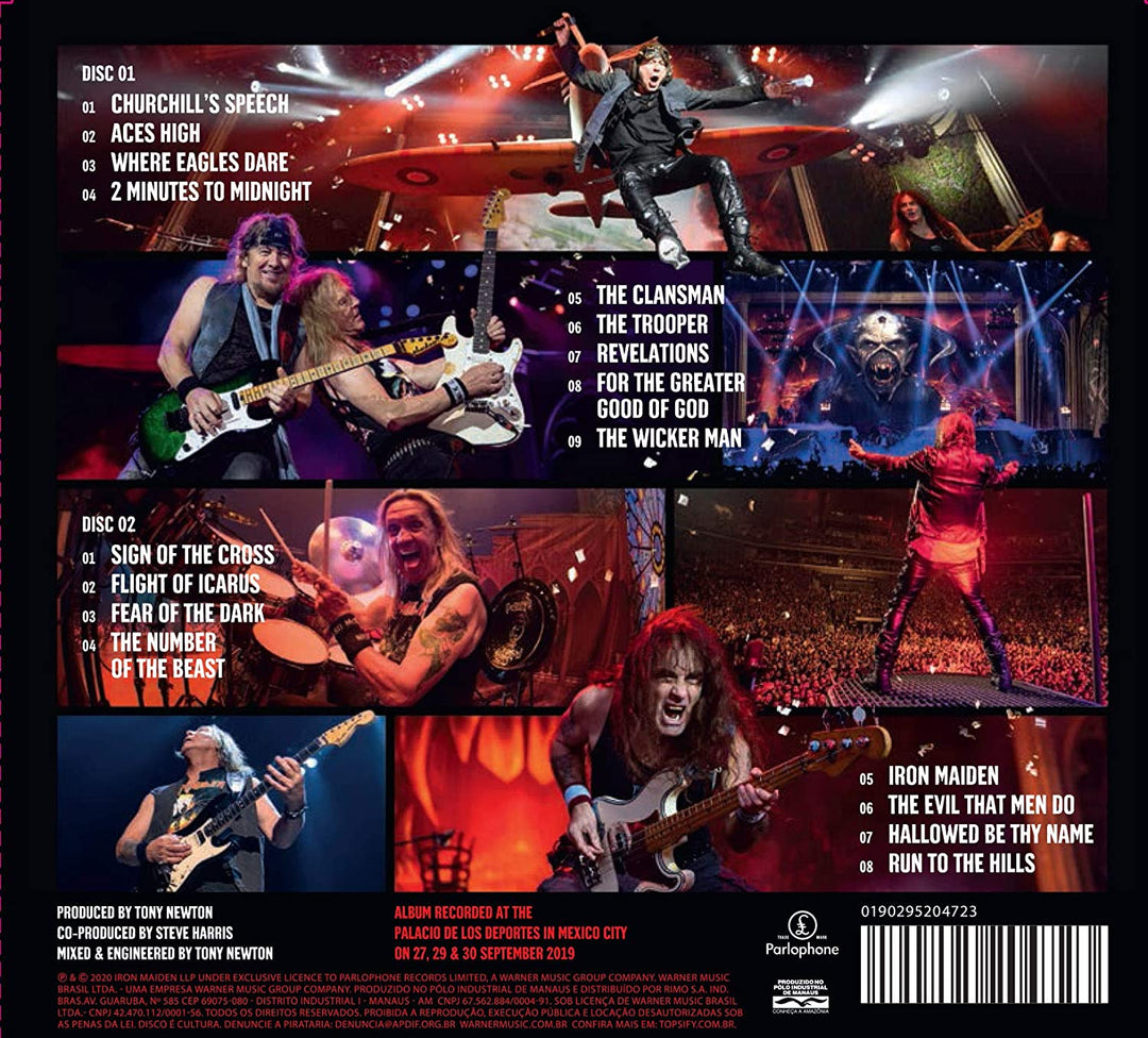 Iron Maiden – Nights Of The Dead – Legacy Of The Beast: Live In Mexico City [Audio CD]