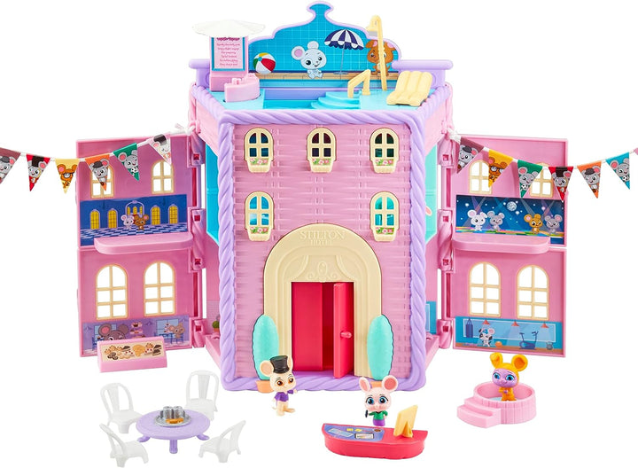 Charakteroptionen 7396 Millie &amp; Friends Maus im House Stilton Hamper Hotel