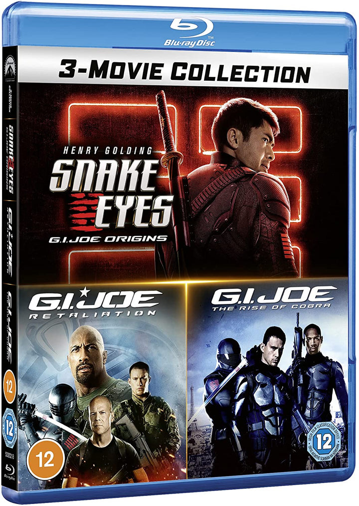 GI Joe Triple Pack [2021] [Region Free] – Action [Blu-ray]