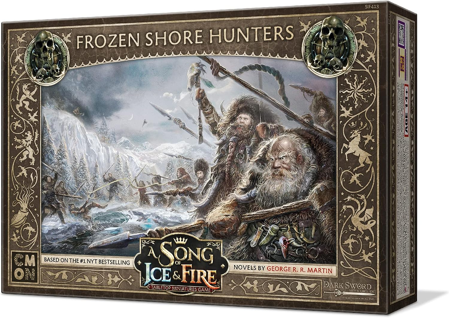 CMON A Song of Ice and Fire Tabletop Miniatures Game Frozen Shore Hunters Unit Box 5