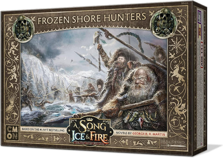 CMON A Song of Ice and Fire Tabletop Miniatures Game Frozen Shore Hunters Unit Box - 2+ Player Strategy Game (SIF413)