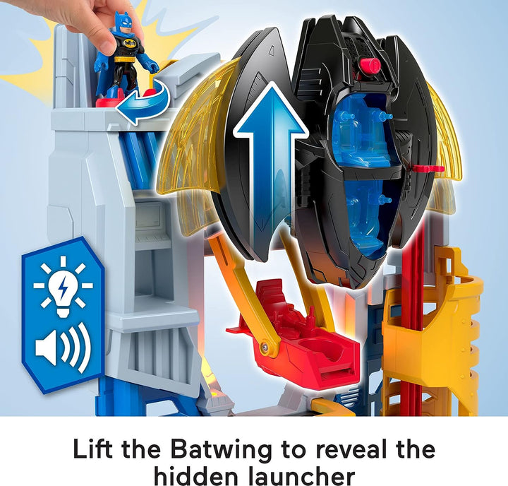 Imaginext DC Super Friends Ultimatives Hauptquartier-Spielset mit Batman-Figur