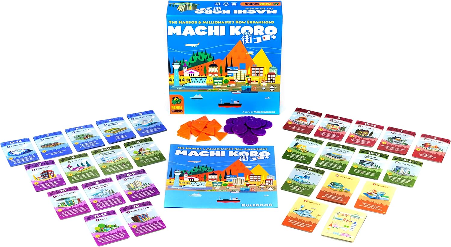 Pandasaurus Machi Koro 5th Anniversary Expansions 10