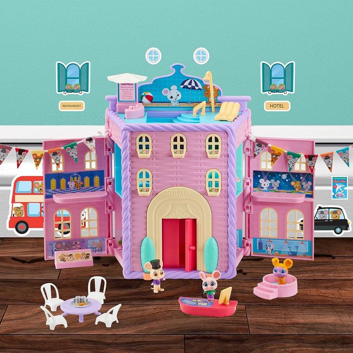 Charakteroptionen 7396 Millie &amp; Friends Maus im House Stilton Hamper Hotel