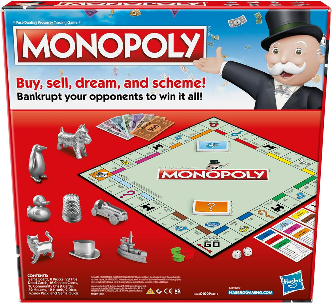 Hasbro Gaming Monopoly Classic Board Game