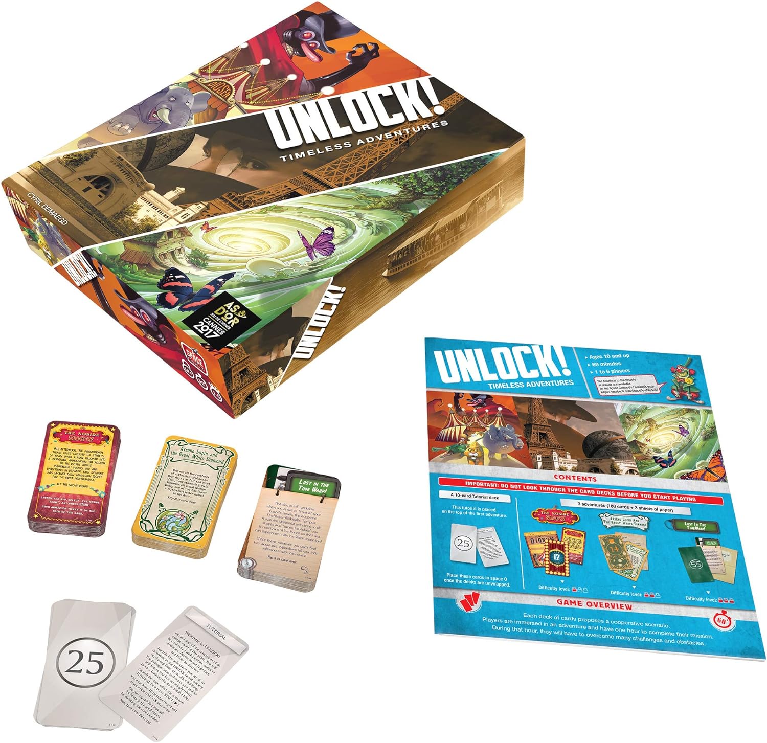 Space Cowboys Unlock! Timeless Adventures Board Game 4