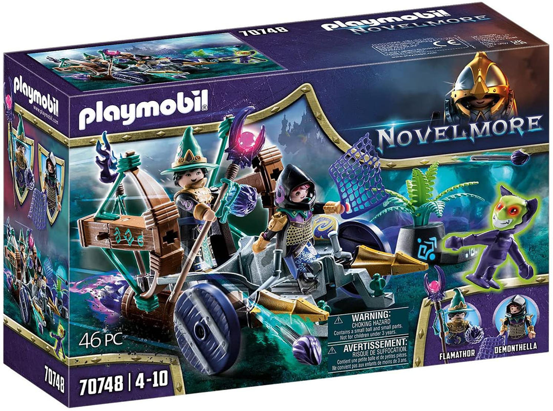 Playmobil Novelmore 70748 Violet Vale - Dämonen fangender Streitwagen, für Kinder ab 4 Jahren