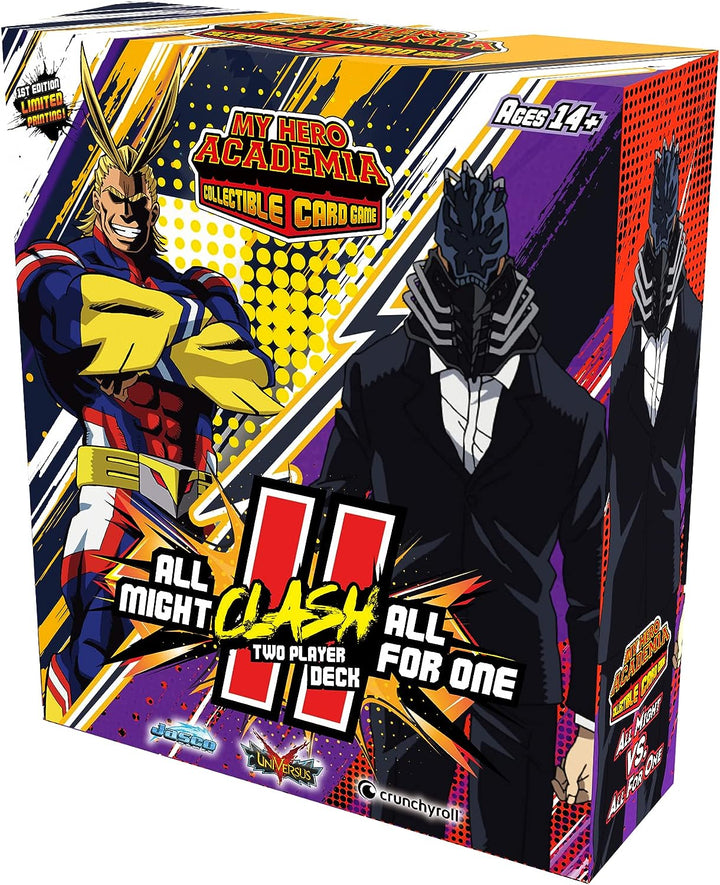 My Hero Academia CCG Serie 4: All Might vs All for One Clash Decks