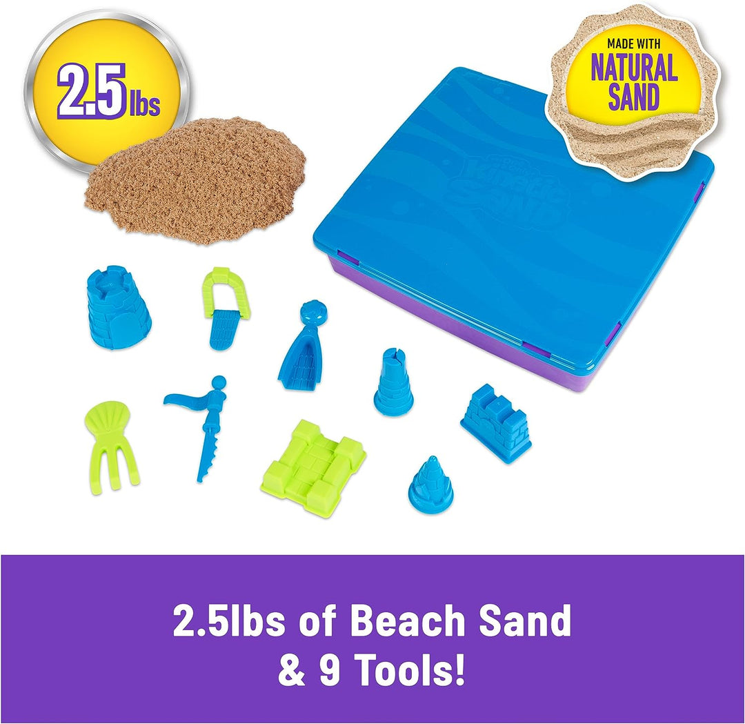 Kinetic Sand Deluxe Beach Castle Spielset