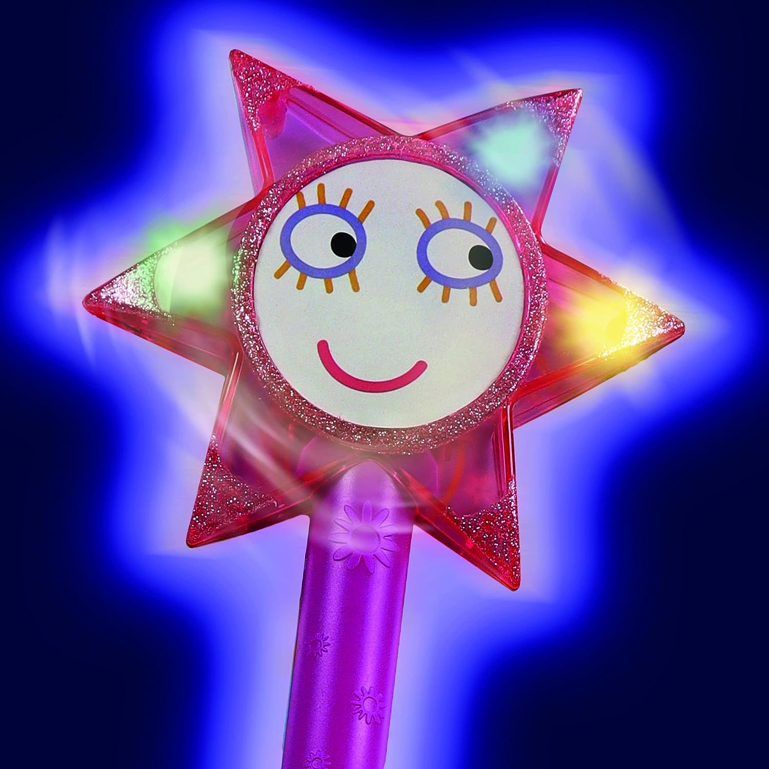 Ben & Holly Sparkle & Spell Wand - Interactive Light-Up Wand with Sounds & 3 Play Modes for Ages 3+ 3