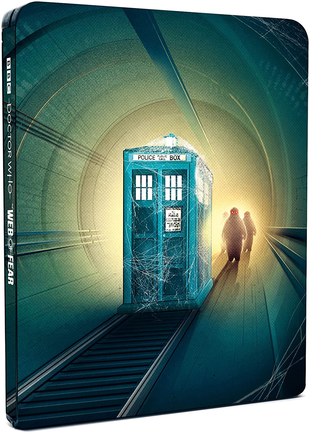 Doctor Who – Web Of Fear Steelbook [2021] – [Blu-ray]