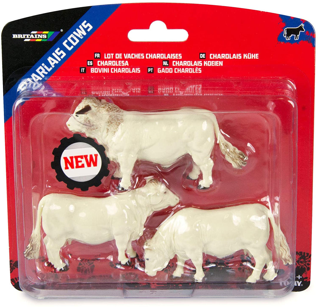 Britains 736 43240 EA Simmentaler/Charolais-Kühe, mehrfarbig