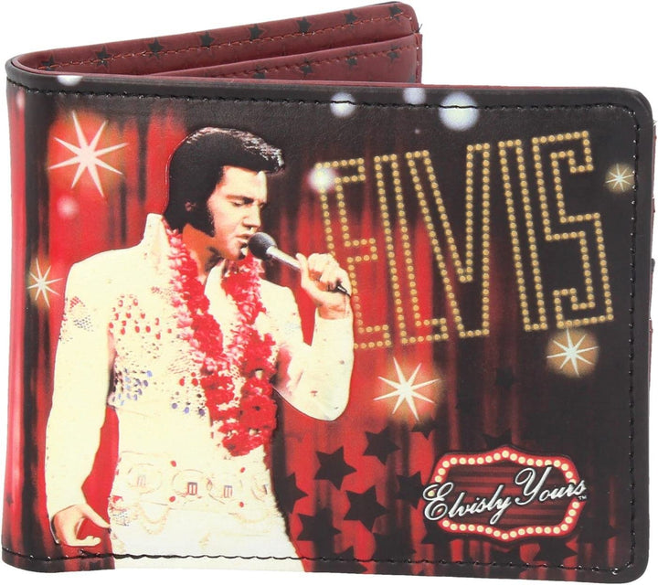 Nemesis Now Elvis-Geldbörse, 10 cm, Rot, PU