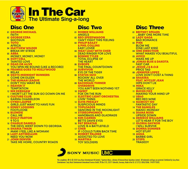 Haynes: In the Car The Ultimate Sing-A-Long [Audio-CD]